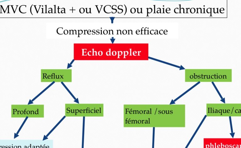 Echo doppler et plaie chronique des membres inférieurs